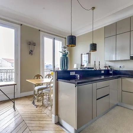 L'ecrin - Lumineux Et Vues Splendides -batignolles Apartmán